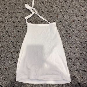 Brandy Melville tie halter tank top
